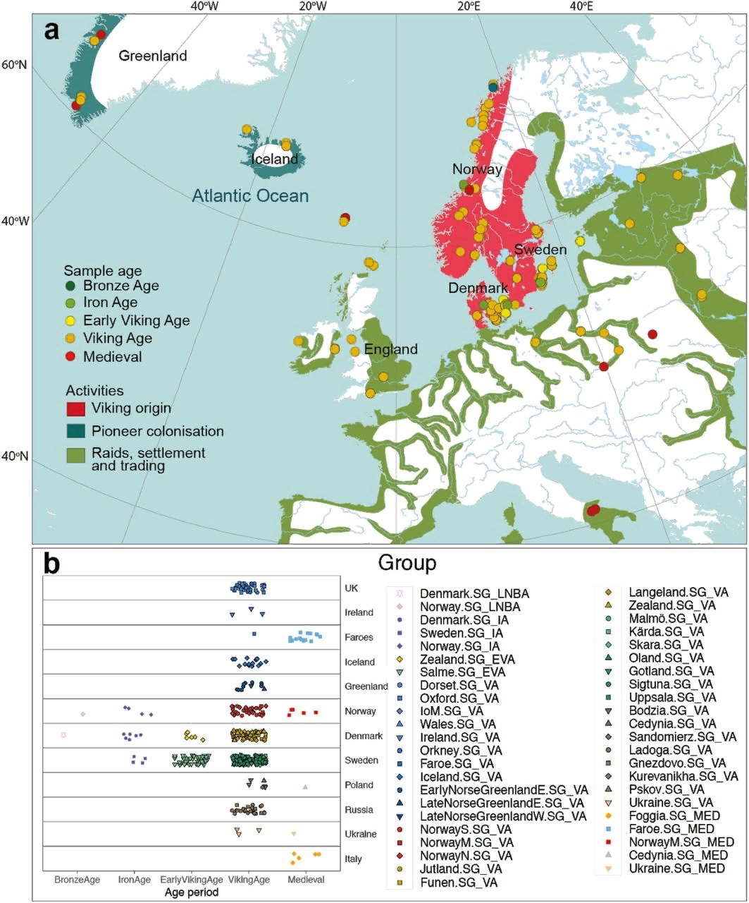 The genetic picture of the Vikings - Викинги, Genetics, Varangians, Scandinavia, Population genetics, Sweden, Ladoga, Longpost, Genome