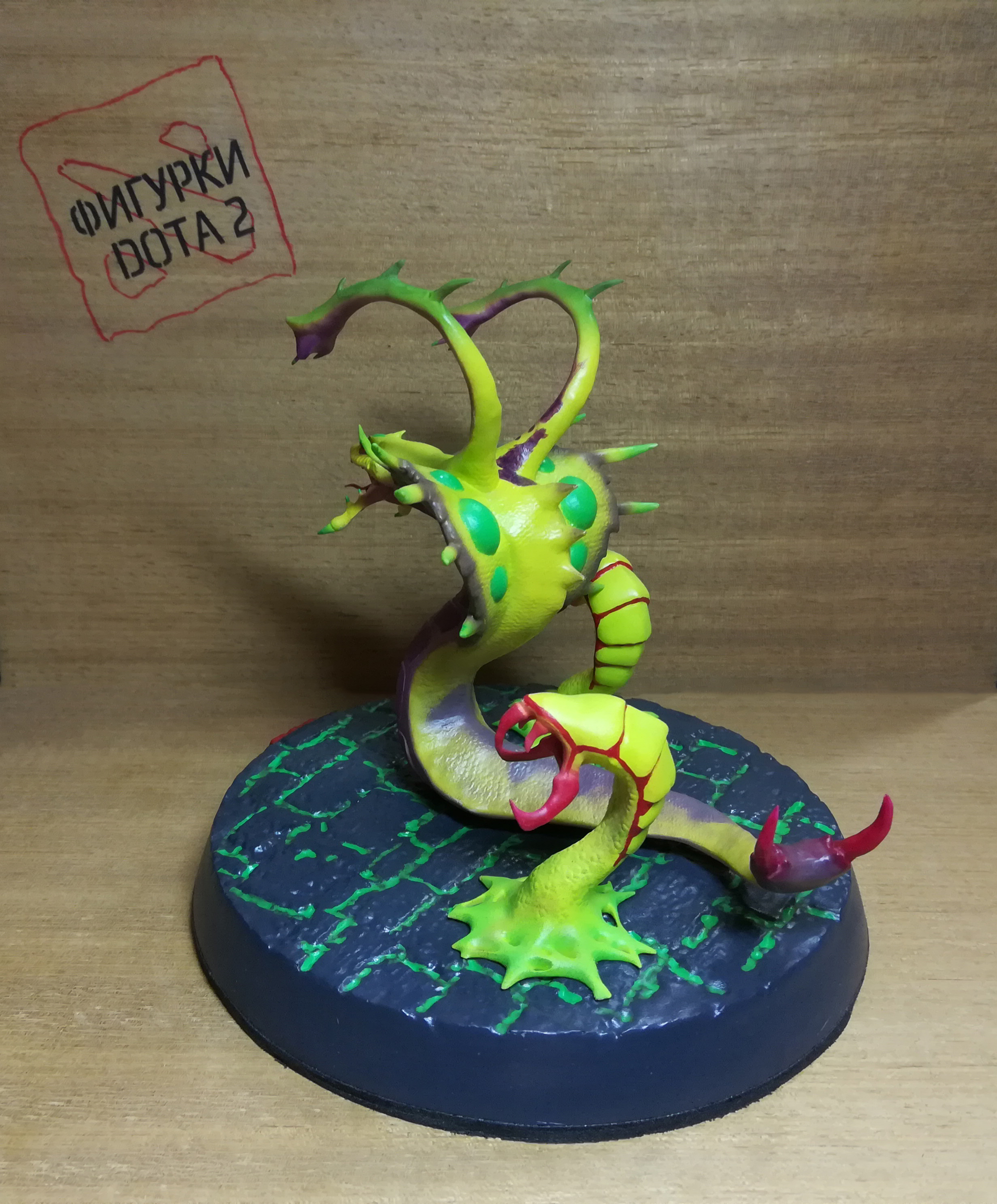 Figure Venomancer Dota 2 - My, Dota 2, Dota 2, Handmade, Characters (edit), 3D печать, Games, , Longpost