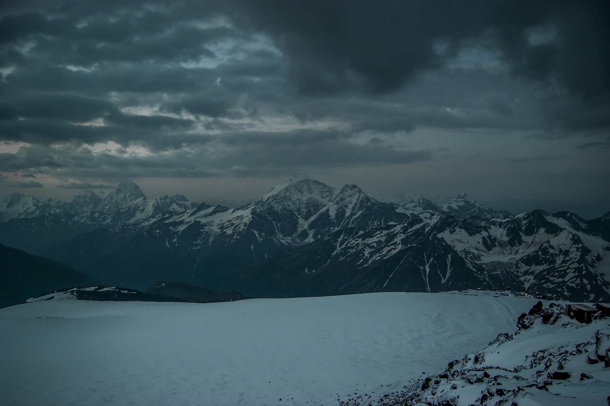 Photo story of one dawn - My, dawn, Elbrus, Mountain tourism, The mountains, Tourism, The photo, Landscape, Nature, Longpost