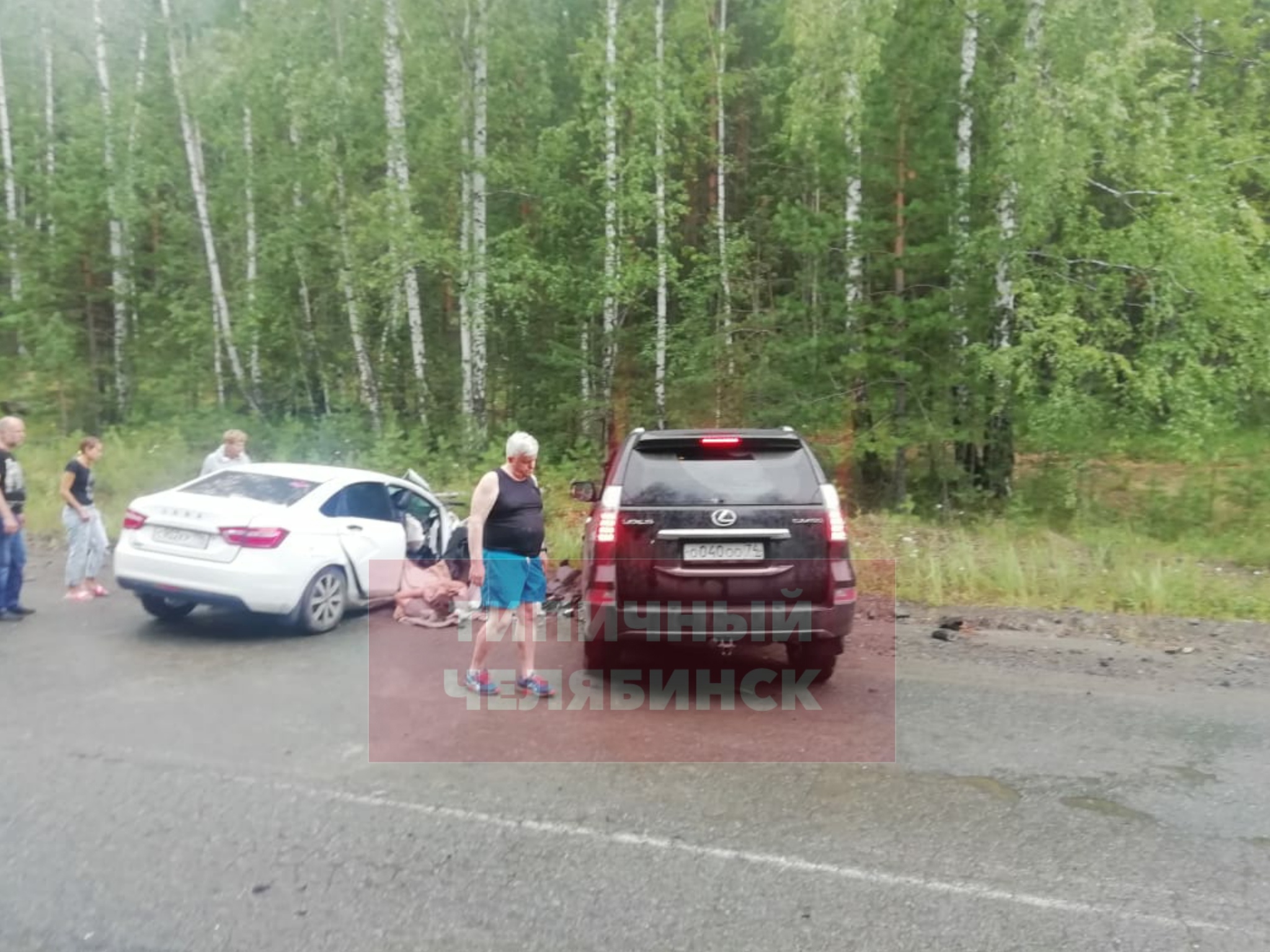 An accident in the Chelyabinsk region with the general director of Ravis A. Kosilov. - Road accident, Businessman, Chelyabinsk region, Text, The photo, No rating, Longpost, Negative, Video, Businessmen