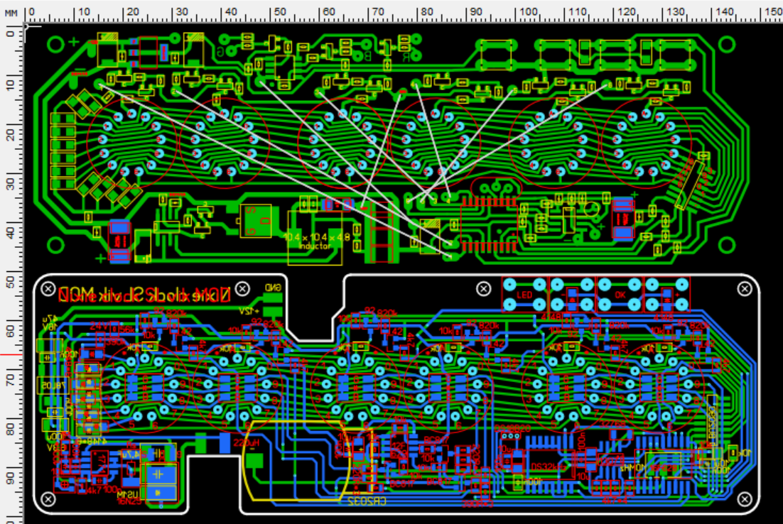 The evolution of my watch on 6 lamps IN-14 - My, With your own hands, Clock, Lamp clock, Nixie clock, Steampunk, Longpost