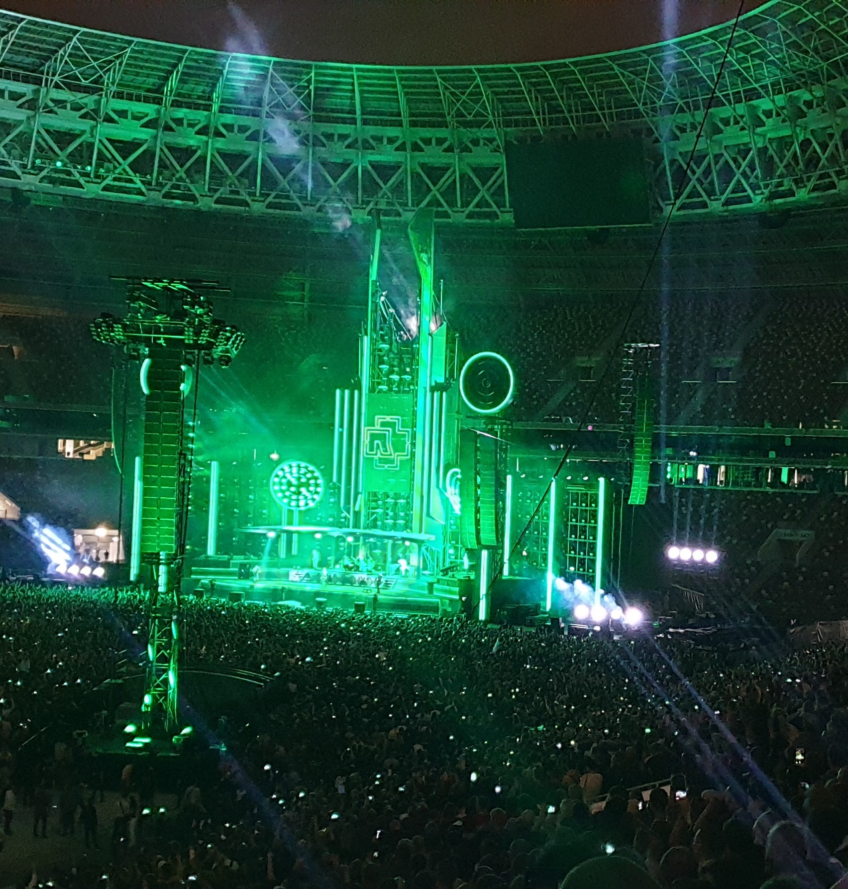 A couple more photos from the Rammstein concert - Rammstein, Concert, The photo, Longpost