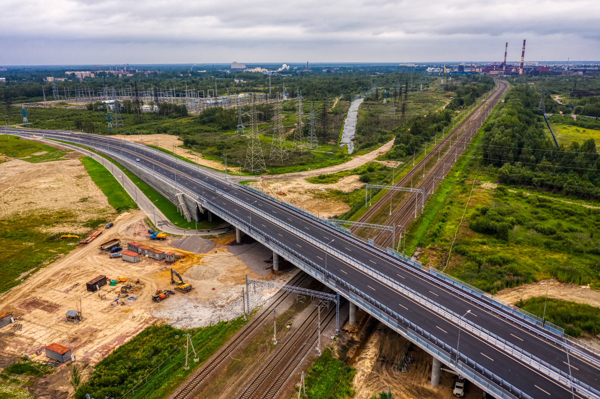 Opened Ust-Izhora Highway - My, Highway, Saint Petersburg, Road, Video, Longpost, Ust-Izhora