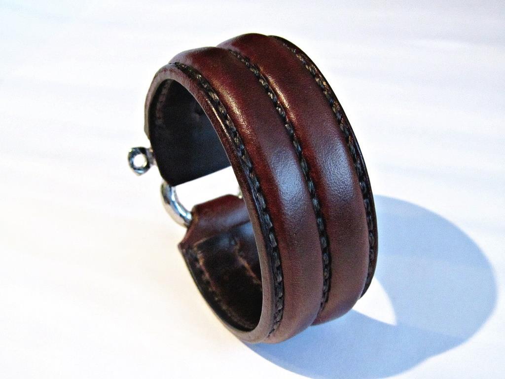 Birthday gift - My, Craft, Handmade, Leather, A bracelet, Longpost