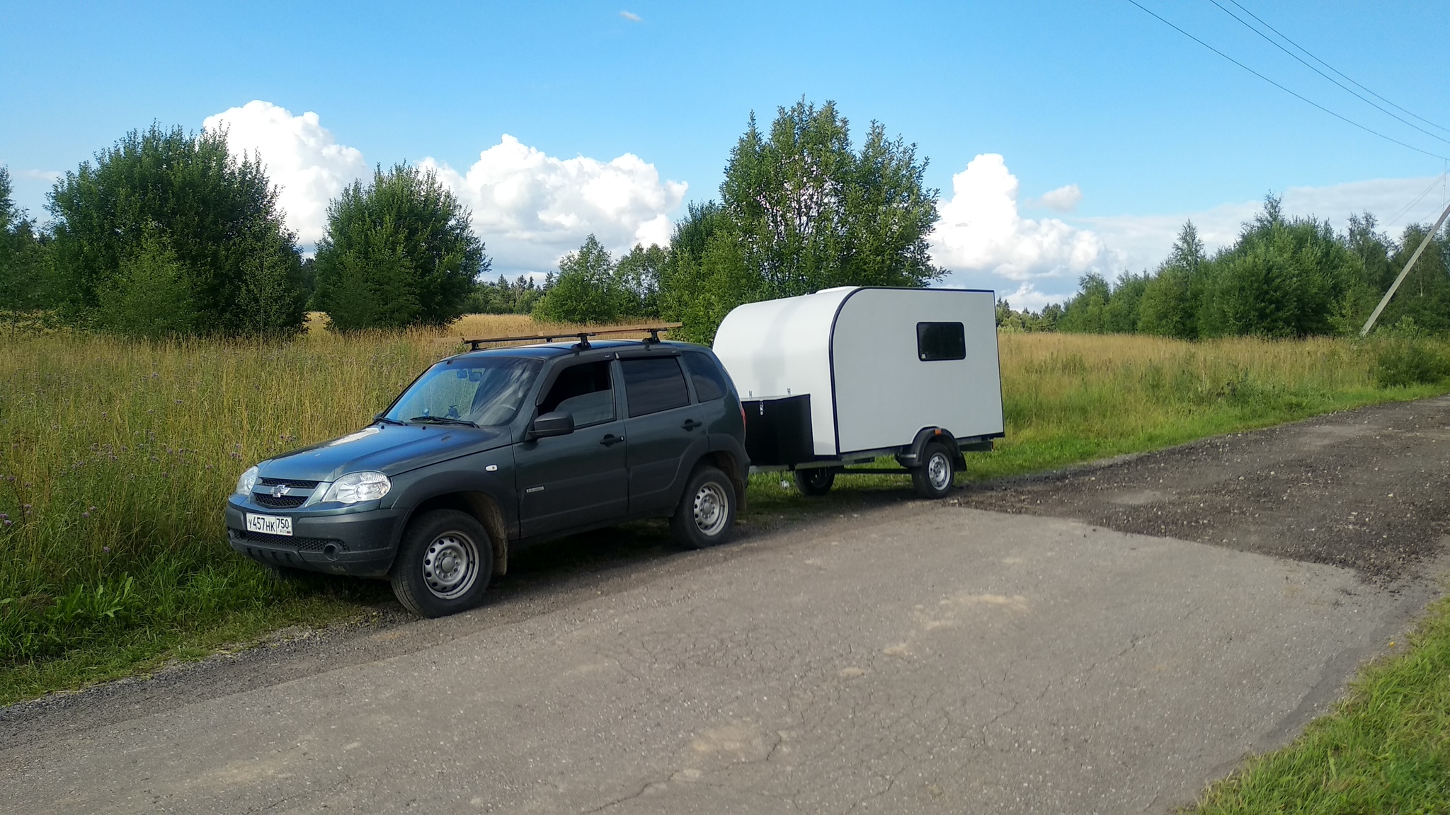 Poroshincamper building the first house! - My, Camping, Gran Turismo, Longpost