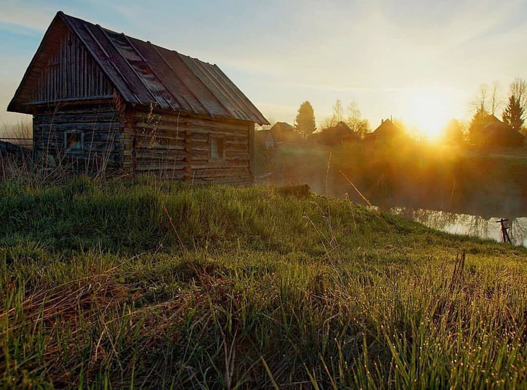 It seems like time has stopped there. - Russia, Village, The nature of Russia, beauty, Mentally, The photo, Nostalgia, Longpost