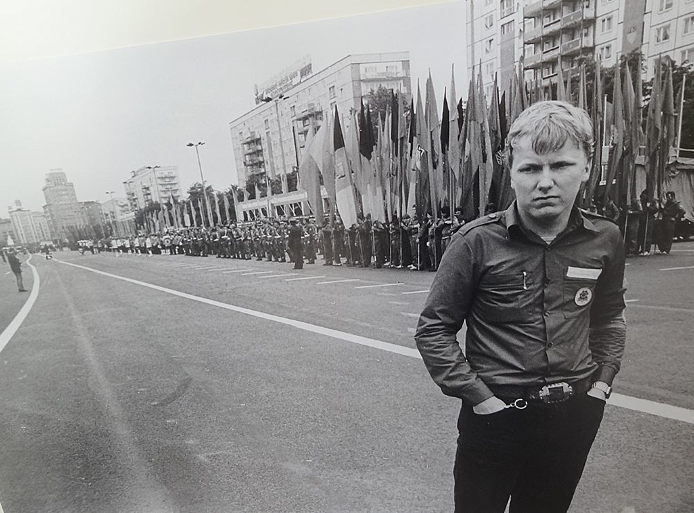 Demonstration in East Berlin, East Germany - Berlin, GDR, Demonstration, The photo, Retro