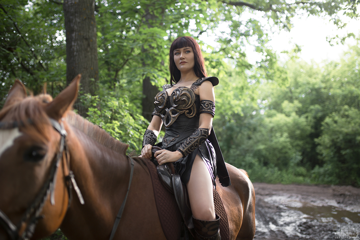 Xena Warrior Princess - Cosplay - My, Cosplay, Xena - the Queen of Warriors, Russian cosplay, Serials, Longpost, The photo