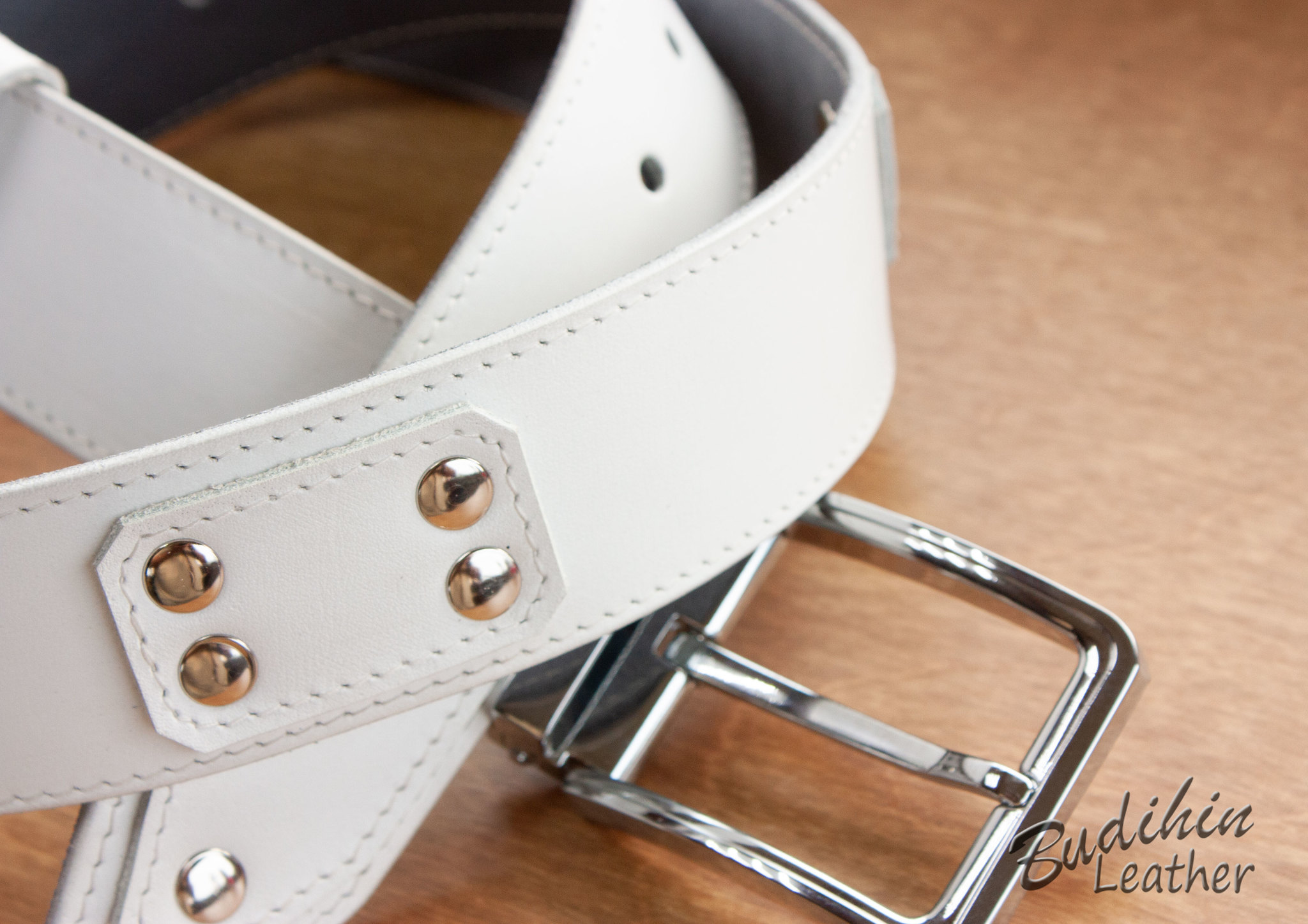 white belt - My, Leather, Handmade, With your own hands, Belt, Leather belt, Needlework without process, Longpost