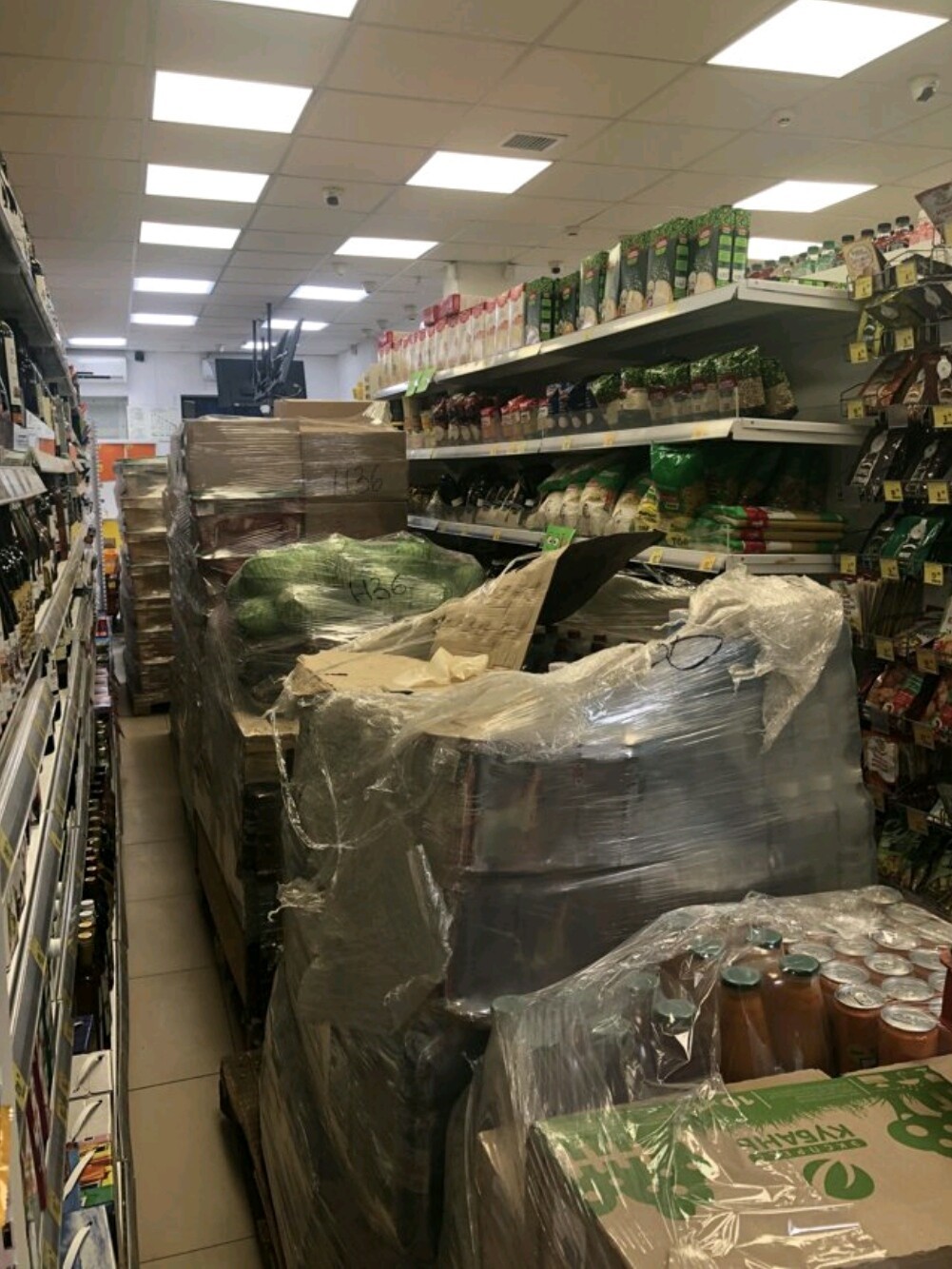 When you complete the quest Supermarket, but stumble into a closed location - Novosibirsk, Supermarket, Brighter supermarket