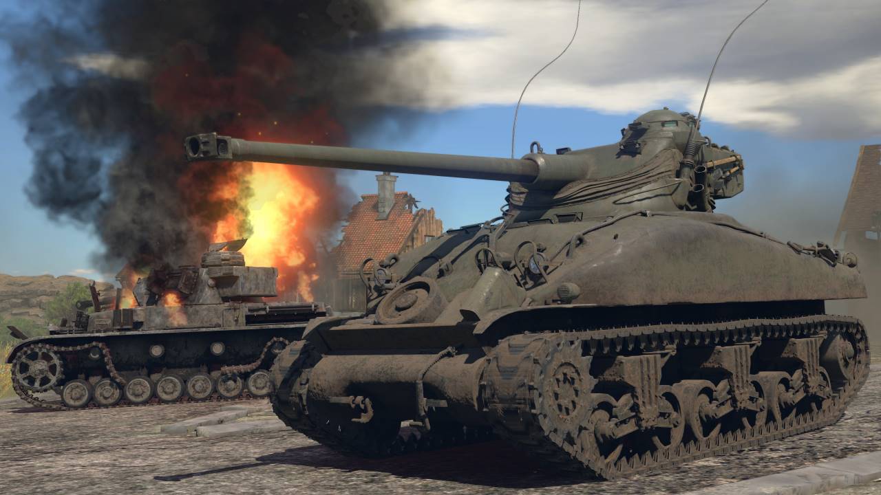 French-Egyptian Sherman.M4/FL10 do-it-yourself. - My, Tanks, France, War thunder, Longpost