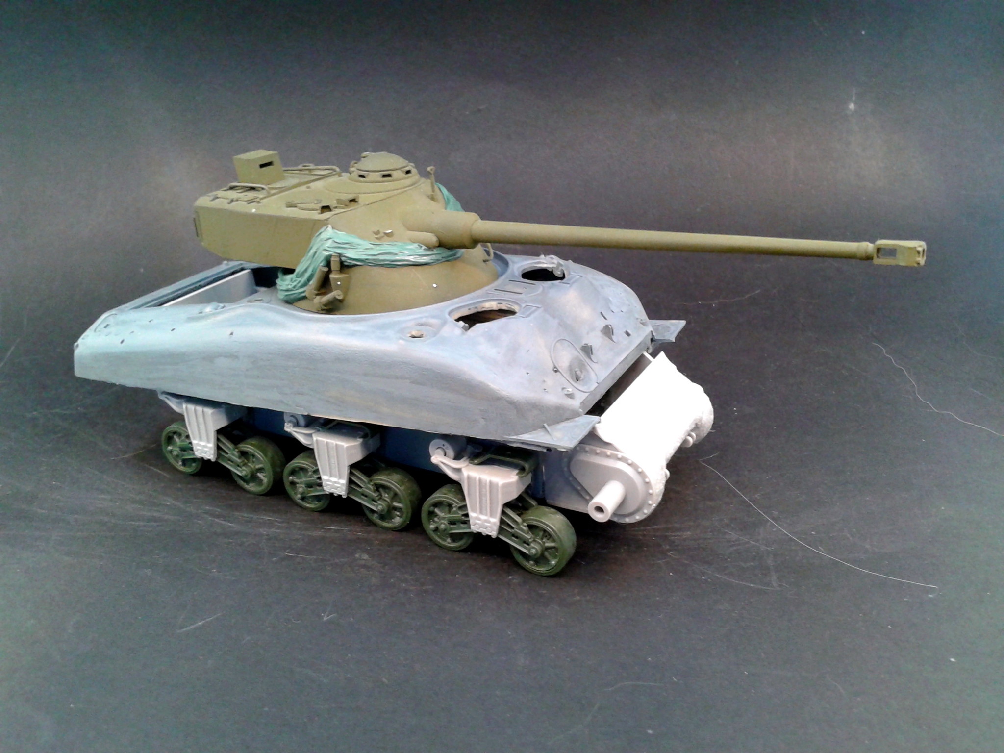 French-Egyptian Sherman.M4/FL10 do-it-yourself. - My, Tanks, France, War thunder, Longpost