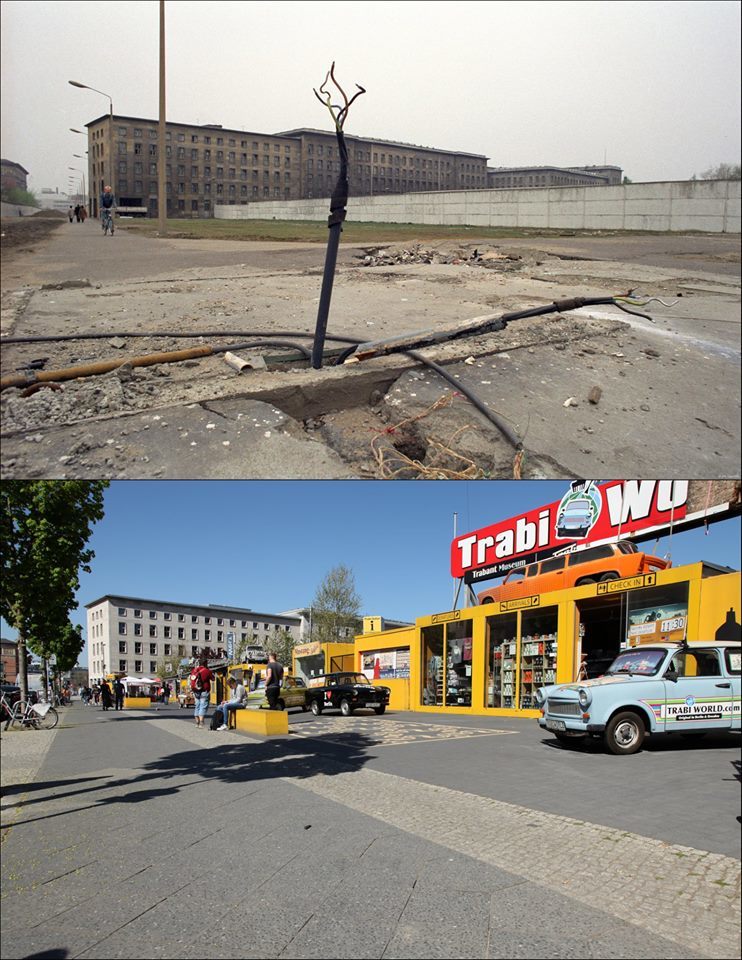 Berlin yesterday and today. Big selection. - Berlin, Germany, Berlin Wall, Retro, Longpost