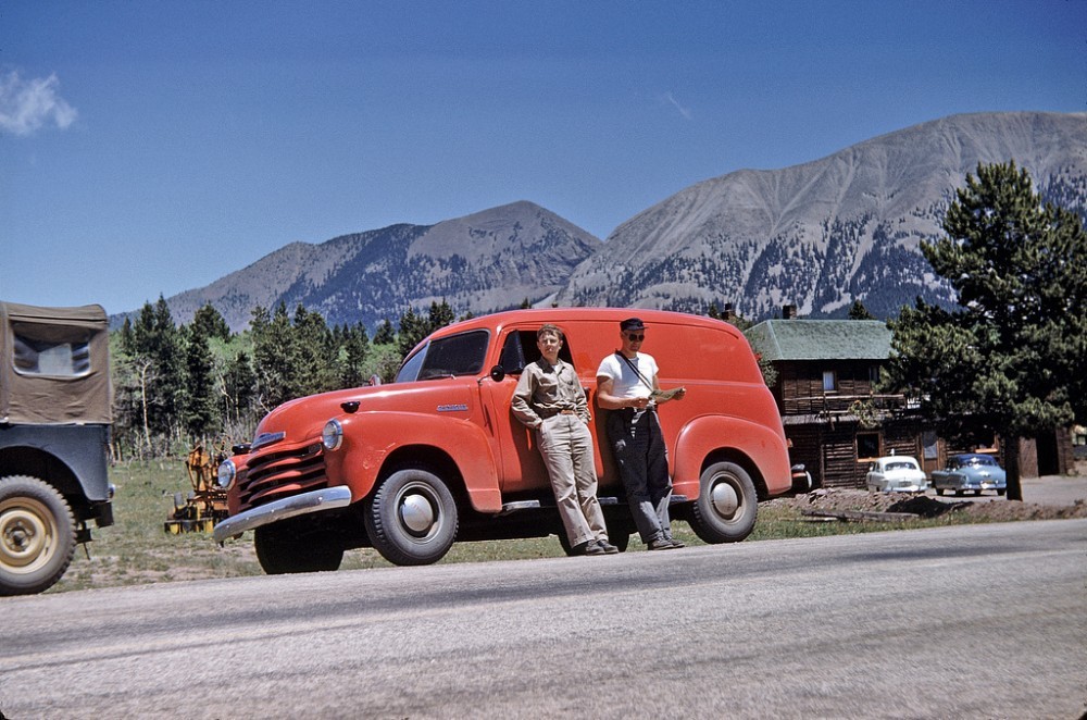 America in the 1950s in color photographs - USA, 50th, Longpost, The photo, America, Retro