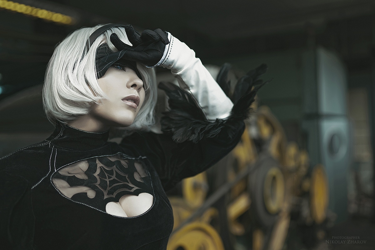 NieR: Automata / part II - My, Cosplay, Russian cosplay, NIER Automata, Yorha unit No 2 type B, Yorha unit no 9 type S, Yorha unit No 2 type a, Longpost