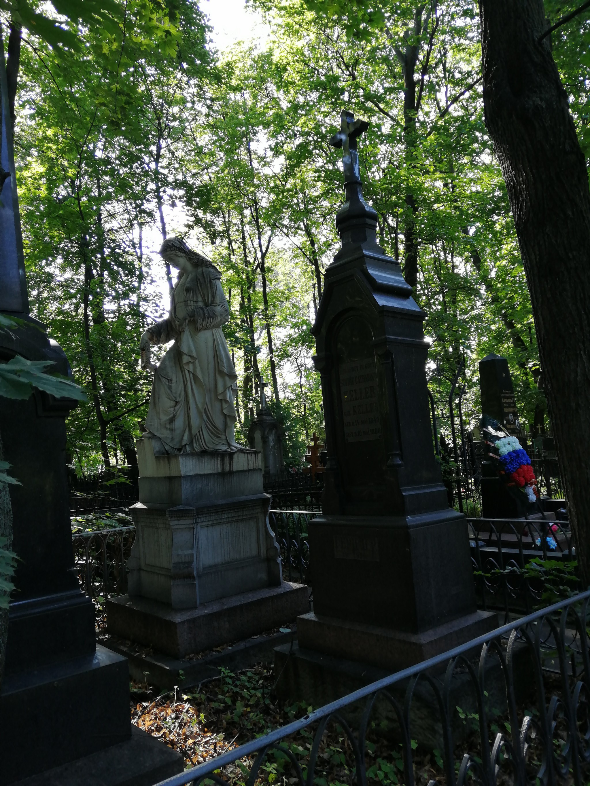 Vvedenskoe (Plague and Gentile) cemetery. - Cemetery, Longpost, Interesting