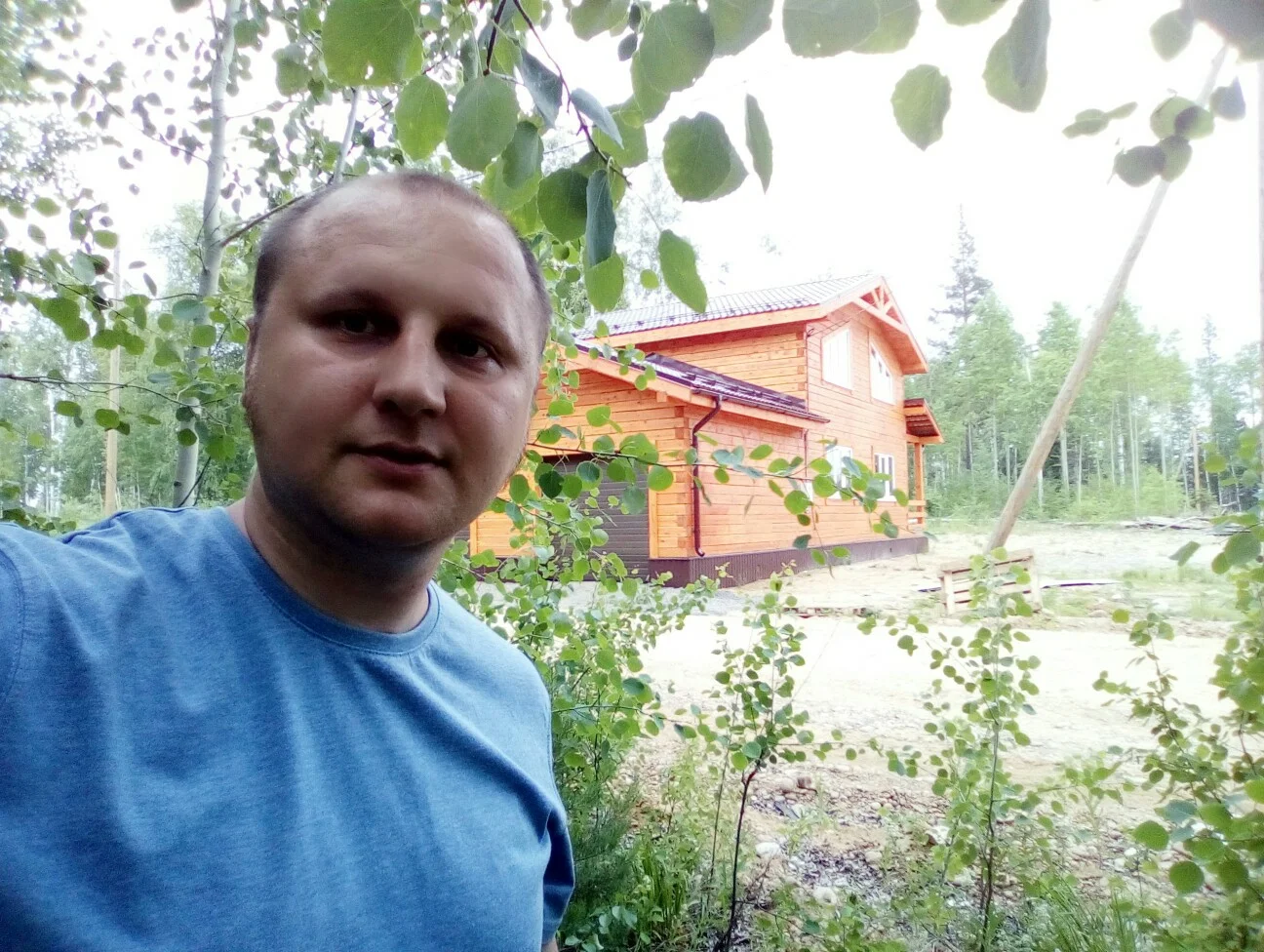 We decided to build a wooden house with our own hands! - My, New building, My house, Building, Master, With your own hands, Dacha, Mortgage, Video, Longpost