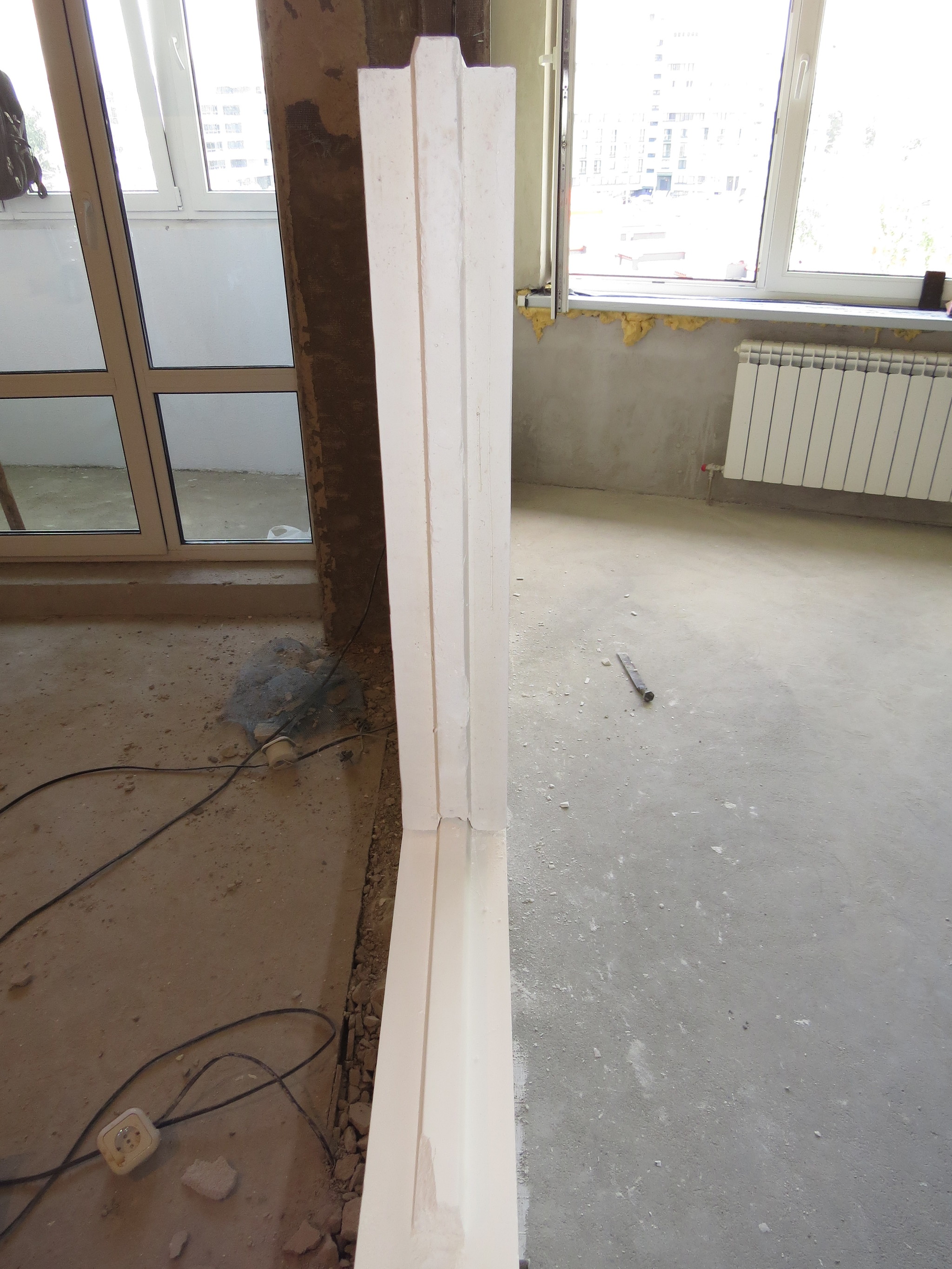 Repair of a 2-room apartment part 1. - My, Repair, Construction, Minsk, Interior Design, Longpost