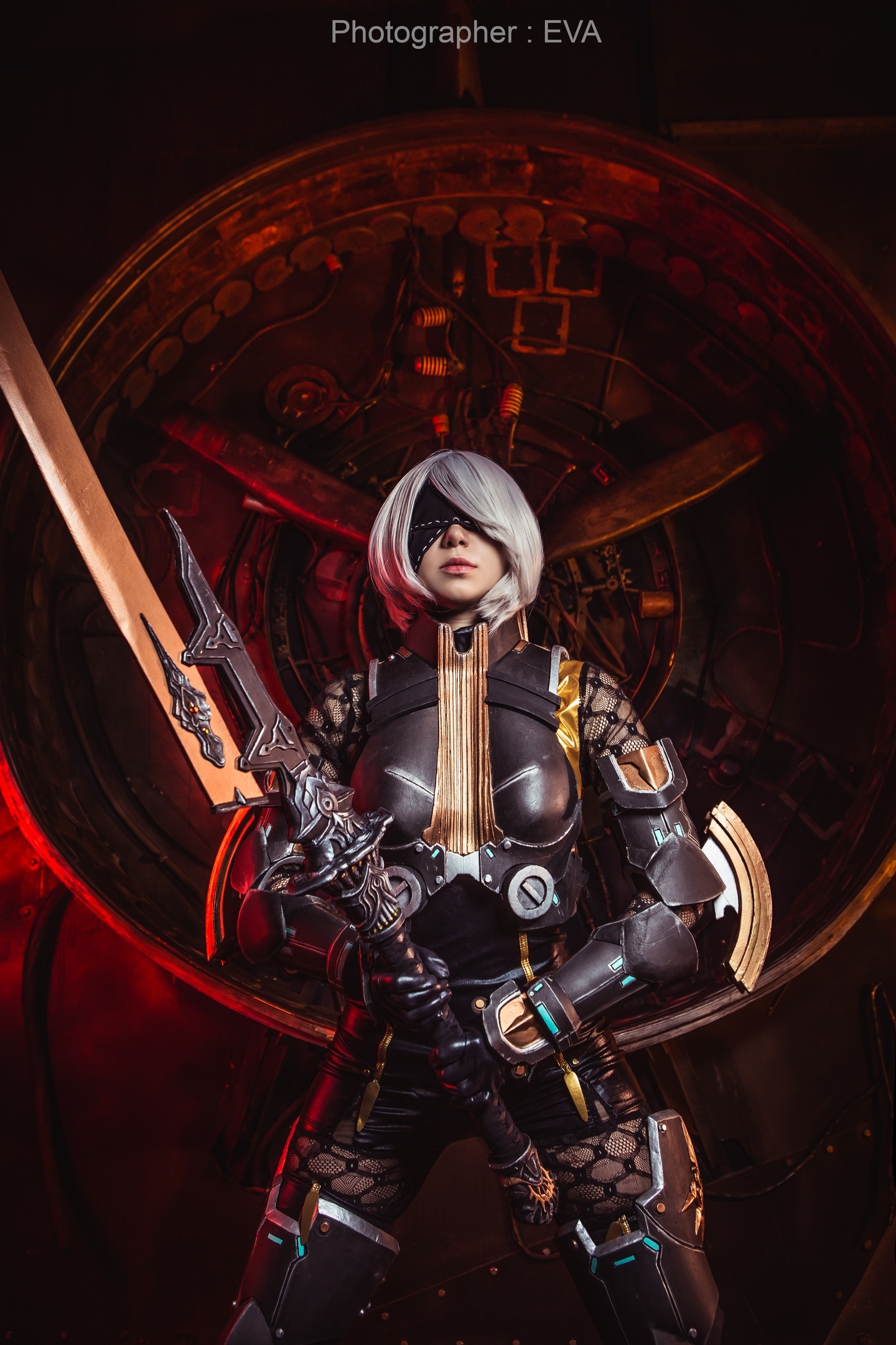 2B: Heavy Armor B - Cosplay, Russian cosplay, NIER Automata, Armor, , Video, Longpost