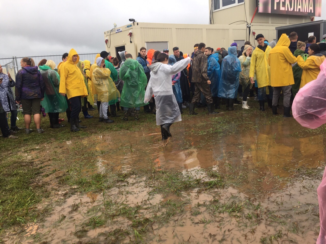 Briefly about AFP-2019 - local mud baths for 9000 rubles - Music, Dancing, Dirt, Alfa Future People, Longpost, Music Festival