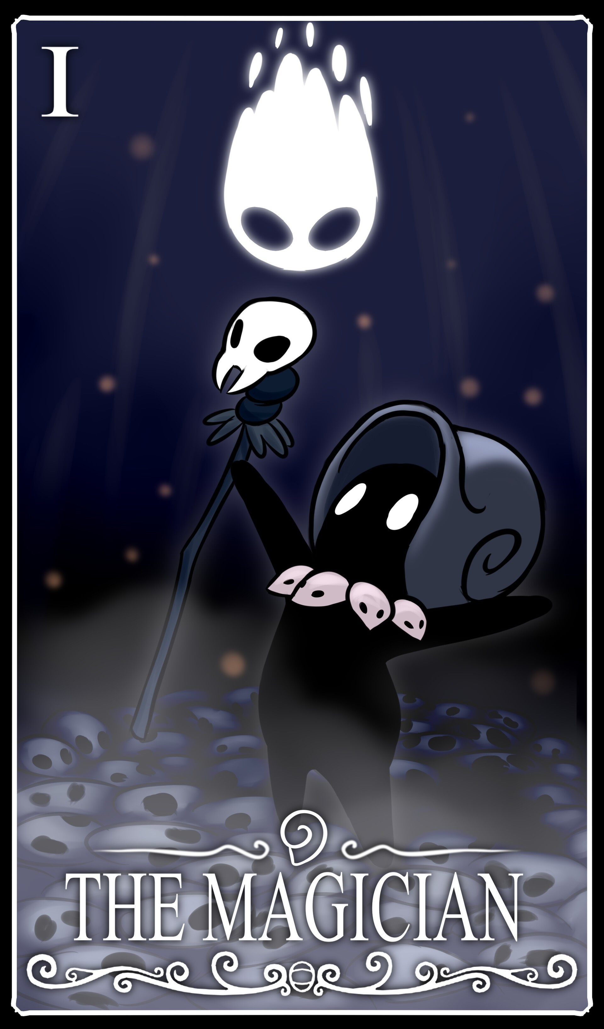 Hollow Knight style tarot cards - Hollow knight, Longpost, Tarot cards