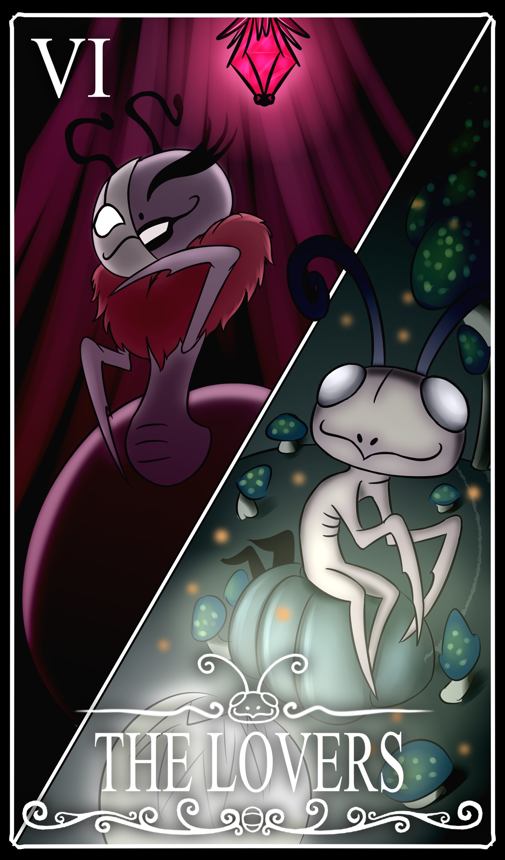 Hollow Knight style tarot cards - Hollow knight, Longpost, Tarot cards