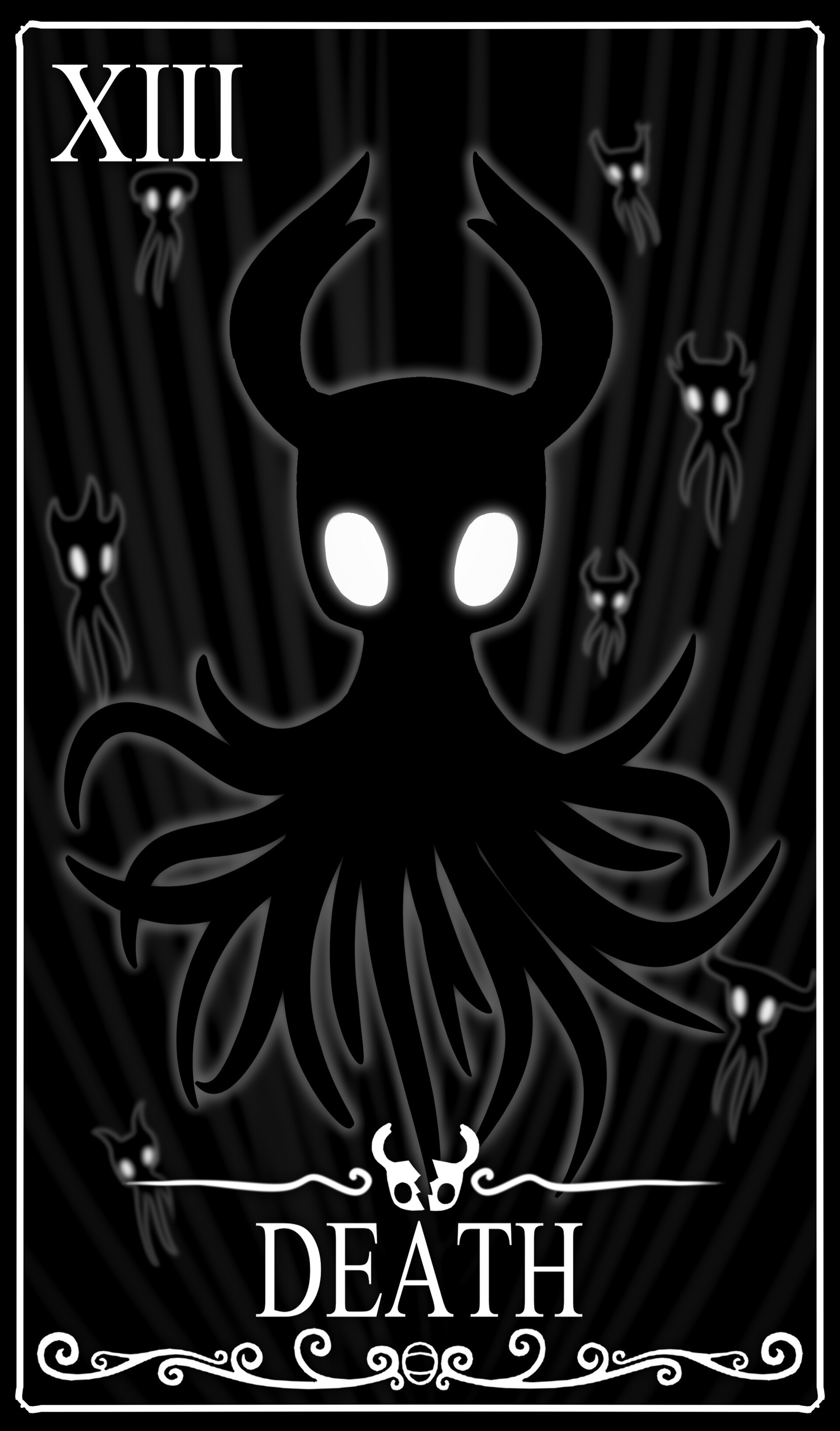 Hollow Knight style tarot cards - Hollow knight, Longpost, Tarot cards