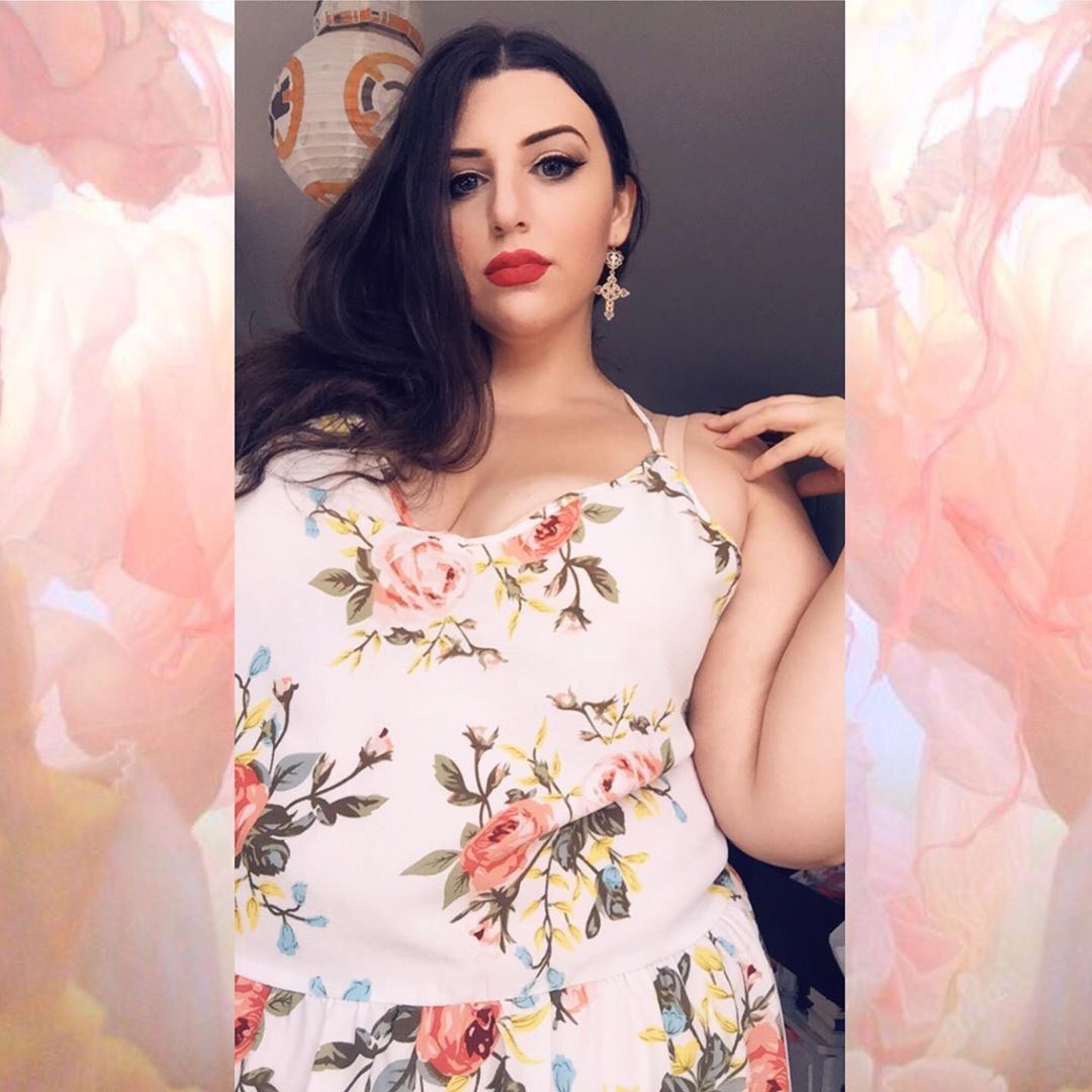 Plus-size model, Instagram blogger and body-positive activist Hansi Marchant - Girls, Female, Longpost, Excess weight, Plus size, Women, Fullness