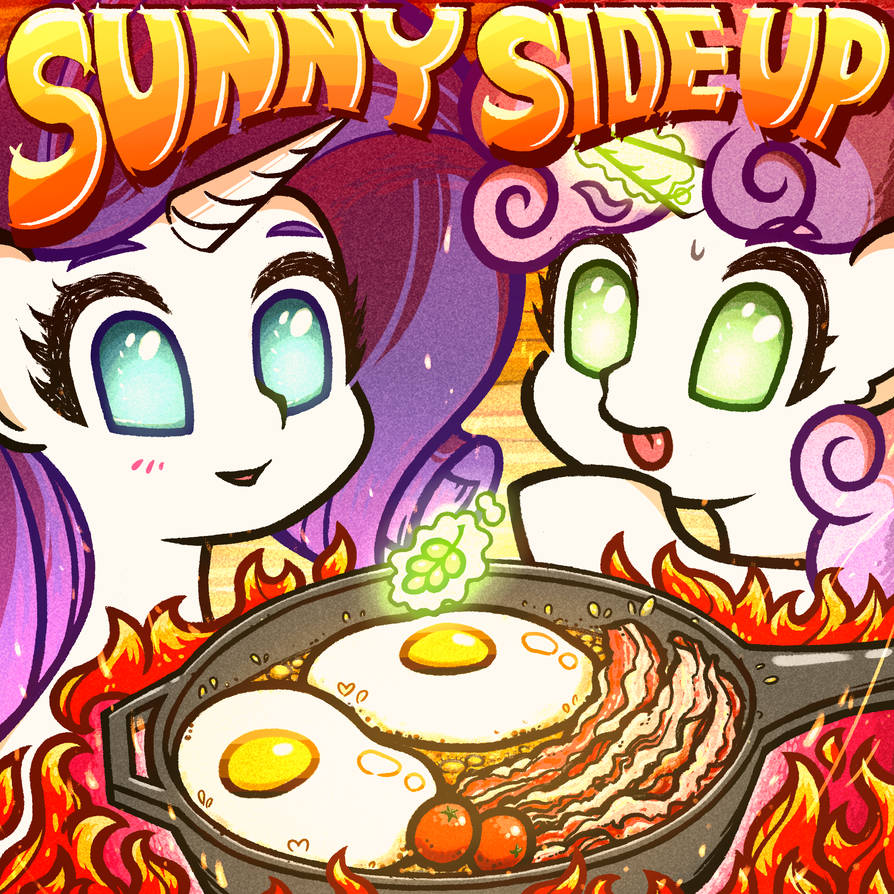 Sunny side up! - My little pony, Rarity, Sweetie belle, 