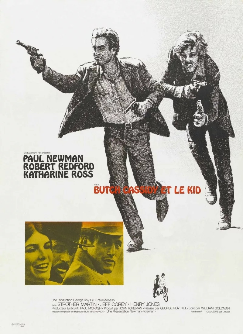 Butch Cassidy and the Sundance Kid, 1969 - Моё, Драма, Вестерн, Биография, Фильмы, Пол Ньюман, Длиннопост