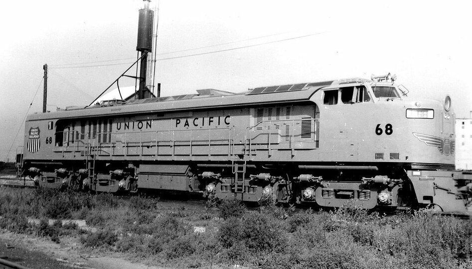 Union pacific gas turbine locomotives. - Railway, Gas turbine locomotive, Gas turbine engine, USA, Longpost