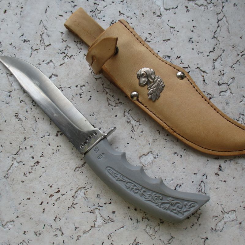 Soviet hunting knife - My, Weapon, Hunting, Knife, Longpost