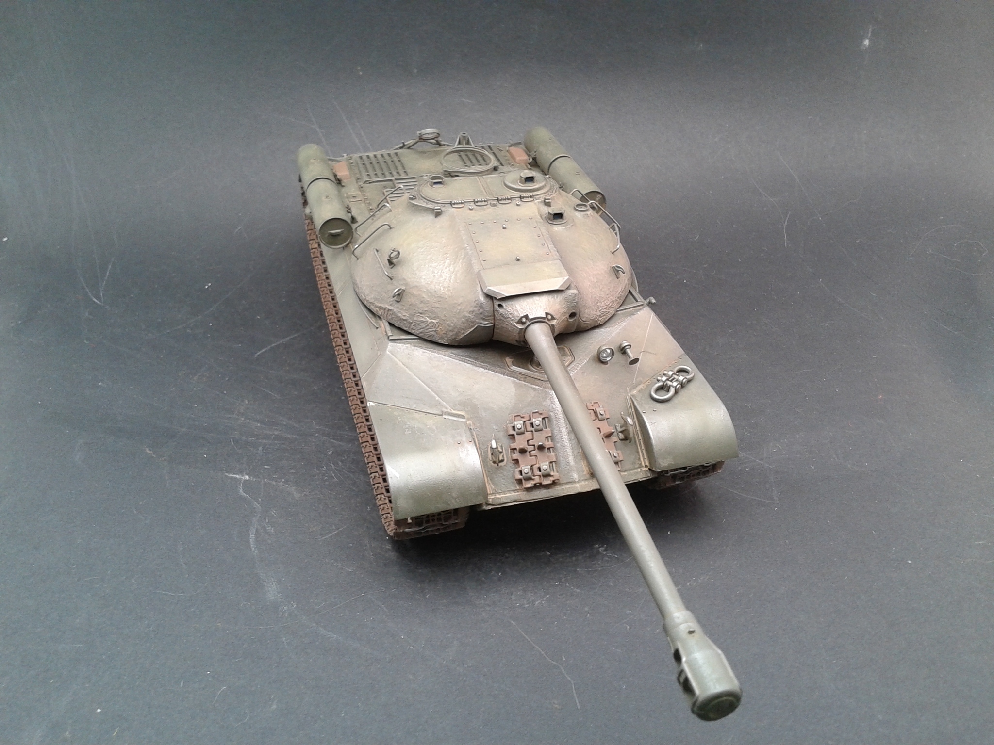 IS-3 from Tamiya.35 scale. - My, Stand modeling, IS-3, Longpost