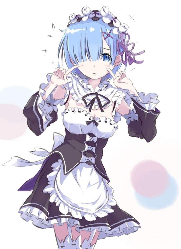 RE: Жизнь в другом мире с нуля - Аниме, Anime Art, Арт, Re:Zero Kara, Тян, Горничная, Подборка, Длиннопост