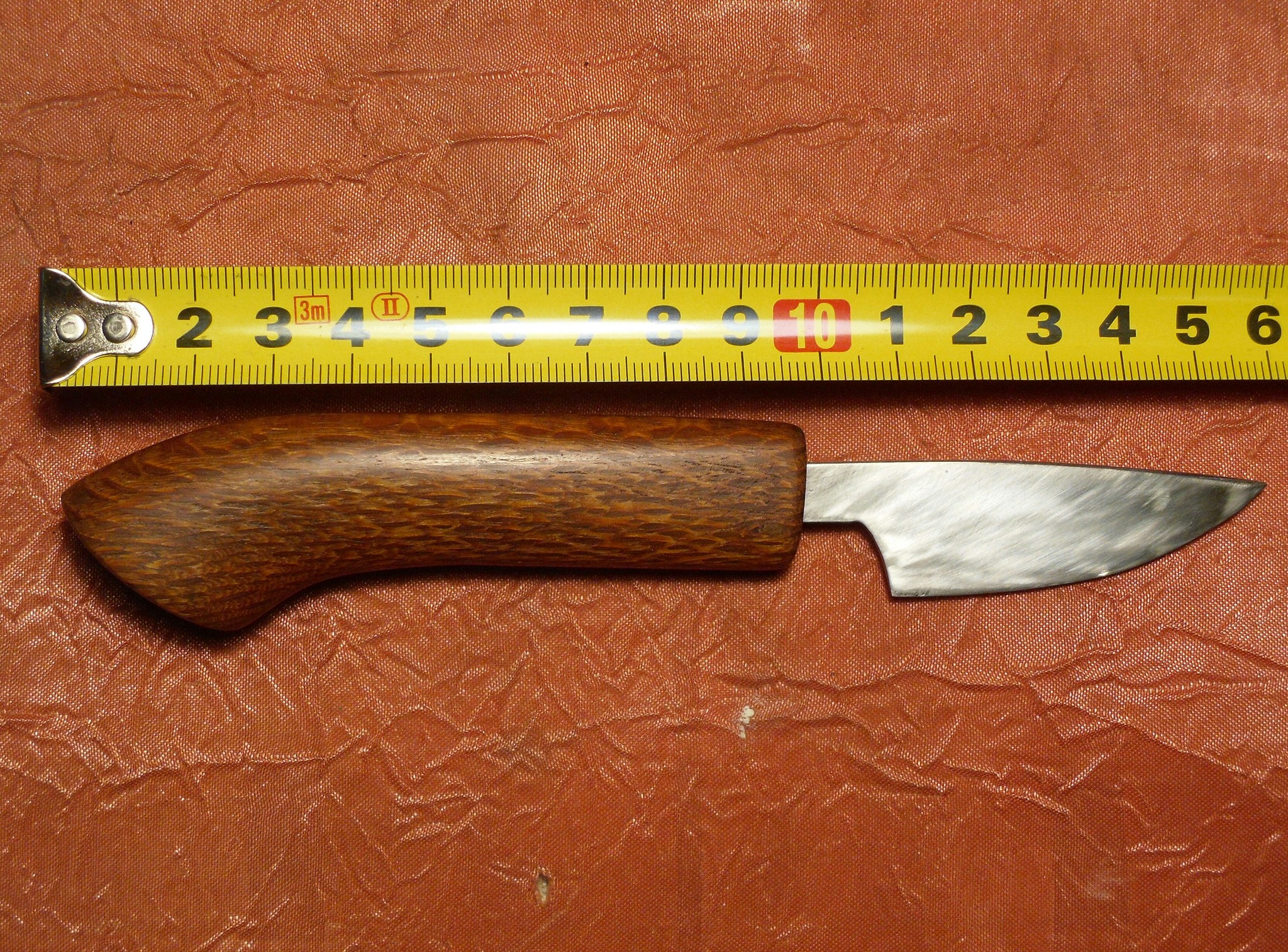 Wood knife. - My, Knife, With your own hands, Crafts, Wood carving, Longpost