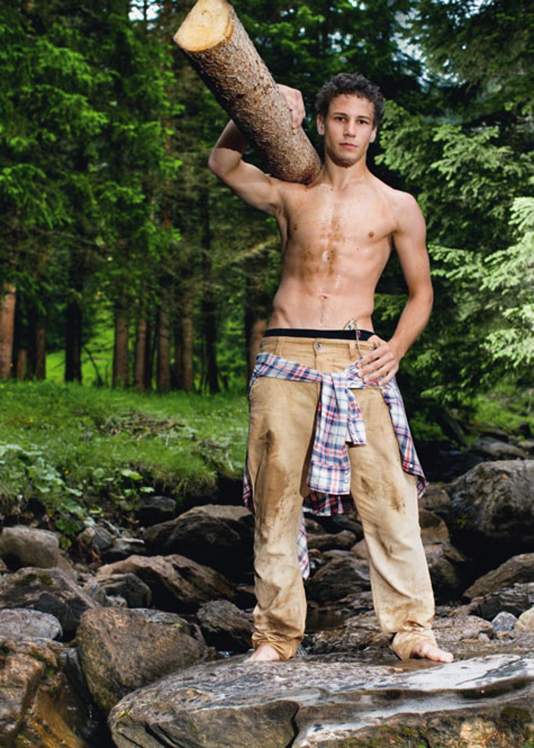 Clever-beautiful guys from the mountain Alps - Guys, beauty, Bodies, Torso, Longpost