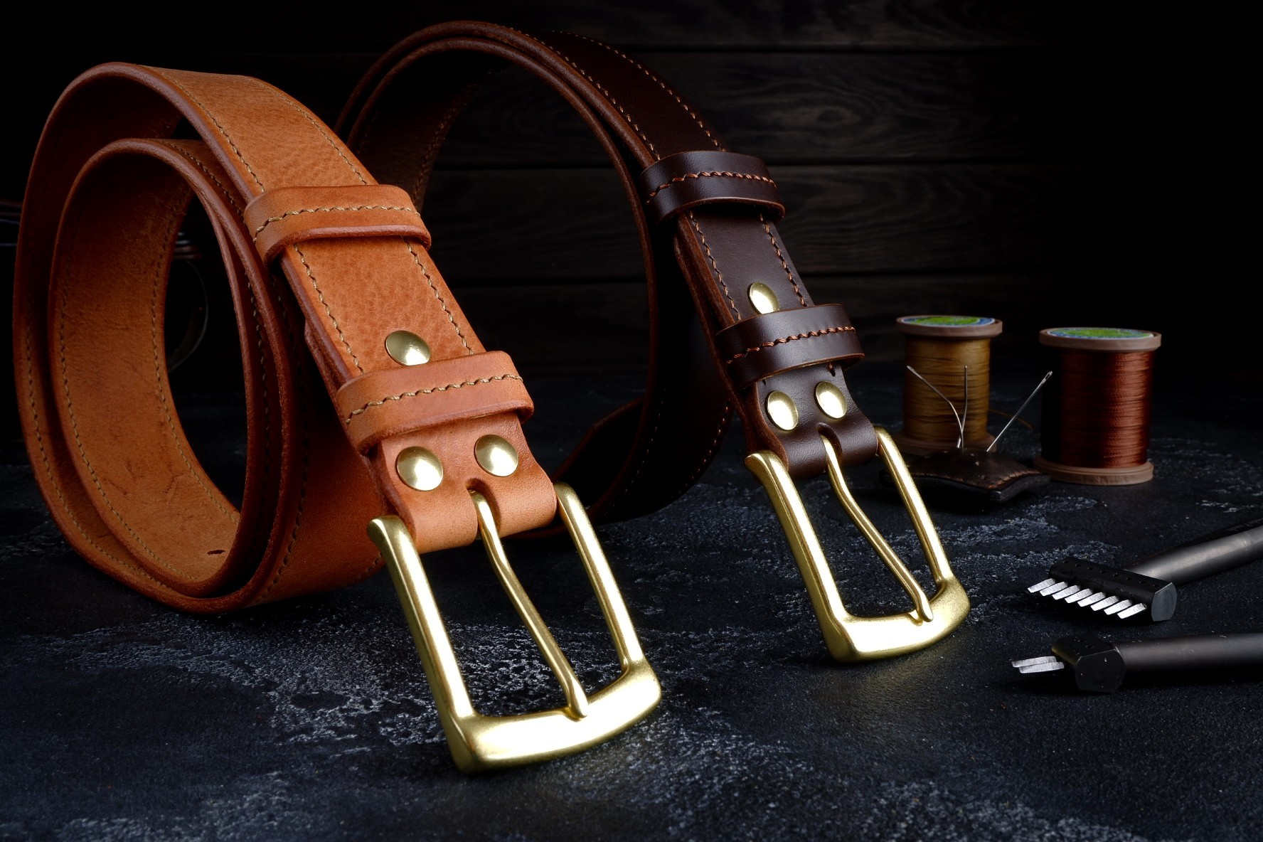 Some Grossone belts for July - My, Belt, Leather products, Handmade, Longpost