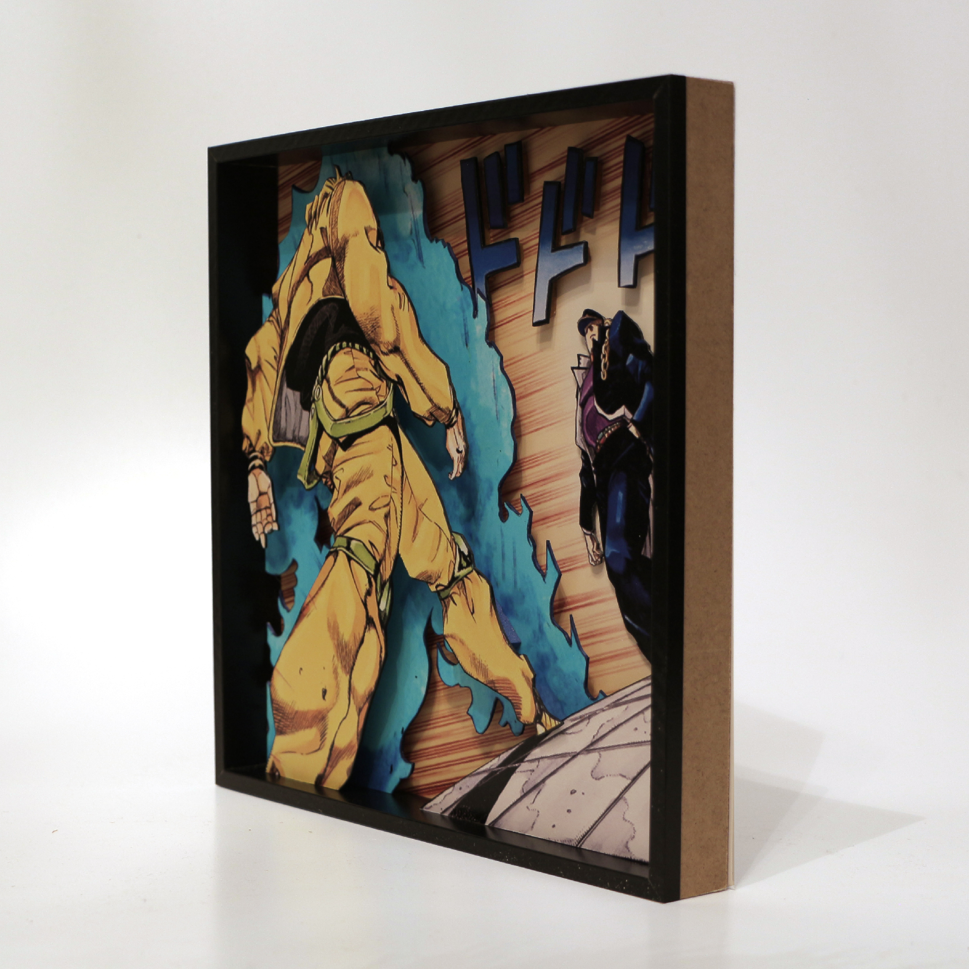 Diorama JoJo's Bizarre Adventure - My, Diorama, With your own hands, Anime, Jojos bizarre adventure, Art, Longpost