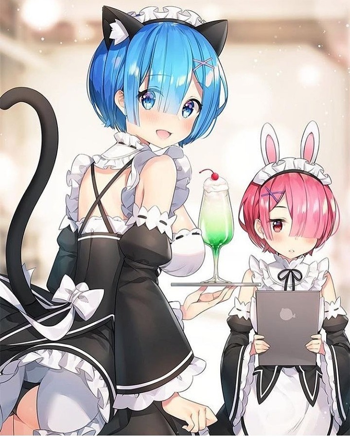 Rem - Re:Zero Kara, Anime Art, Anime glasses, Anime Trap, Rem, Rem (Re:Zero Kara)