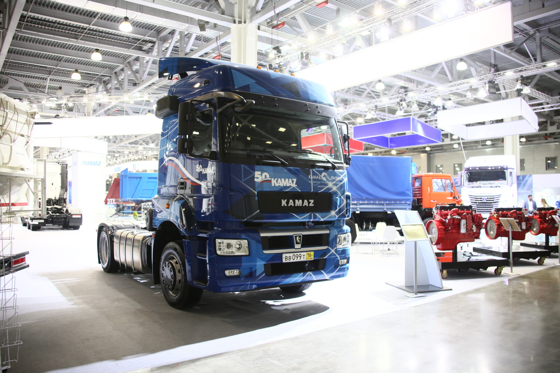 Overview of the KAMAZ exposition at the COMTRANS 2019 exhibition (photo report + video) - Kamaz, Comtrans, Exhibition, , Video, Longpost