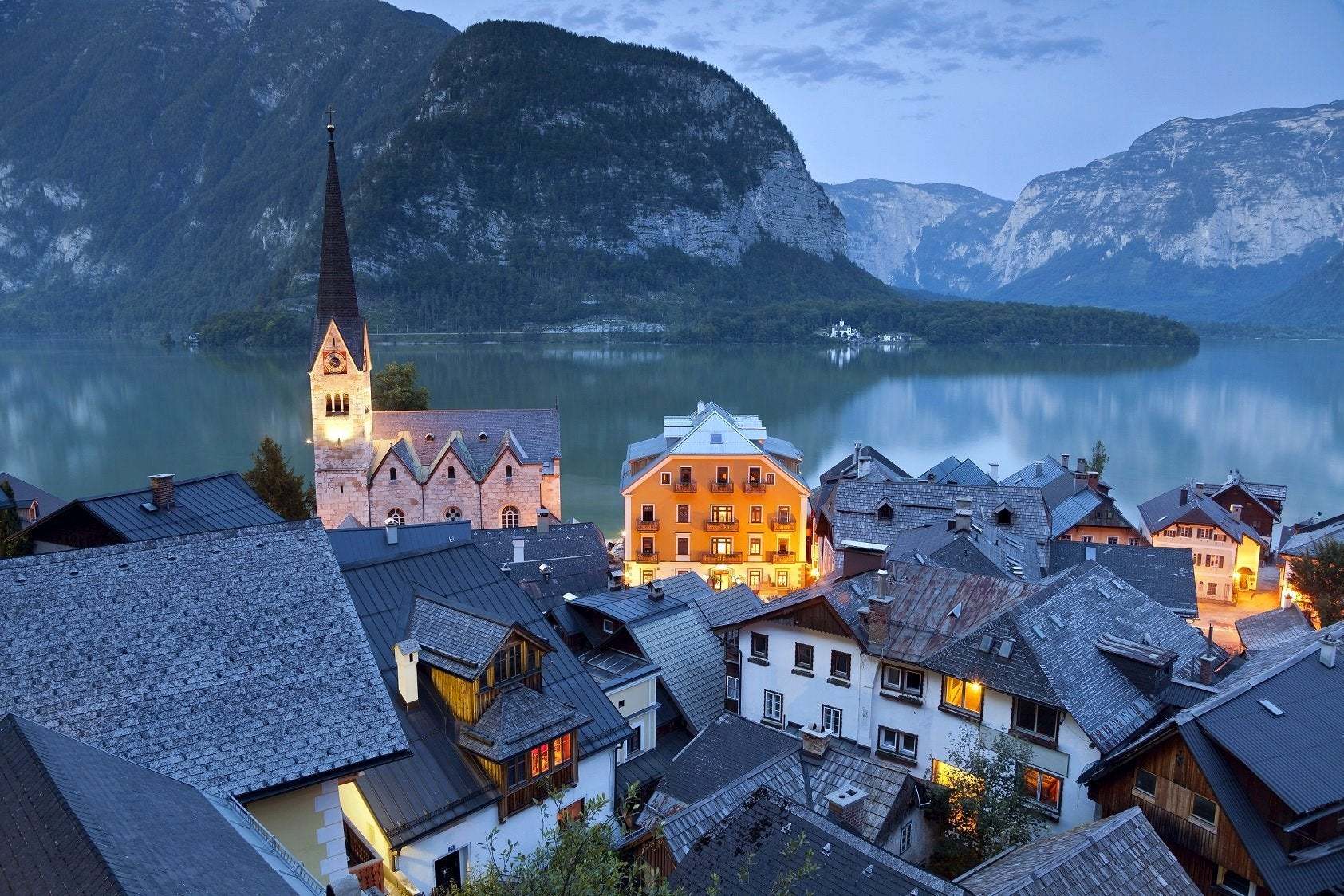 Municipality of Hallstatt - Nature, beauty of nature, The photo, Austria, Hallstatt