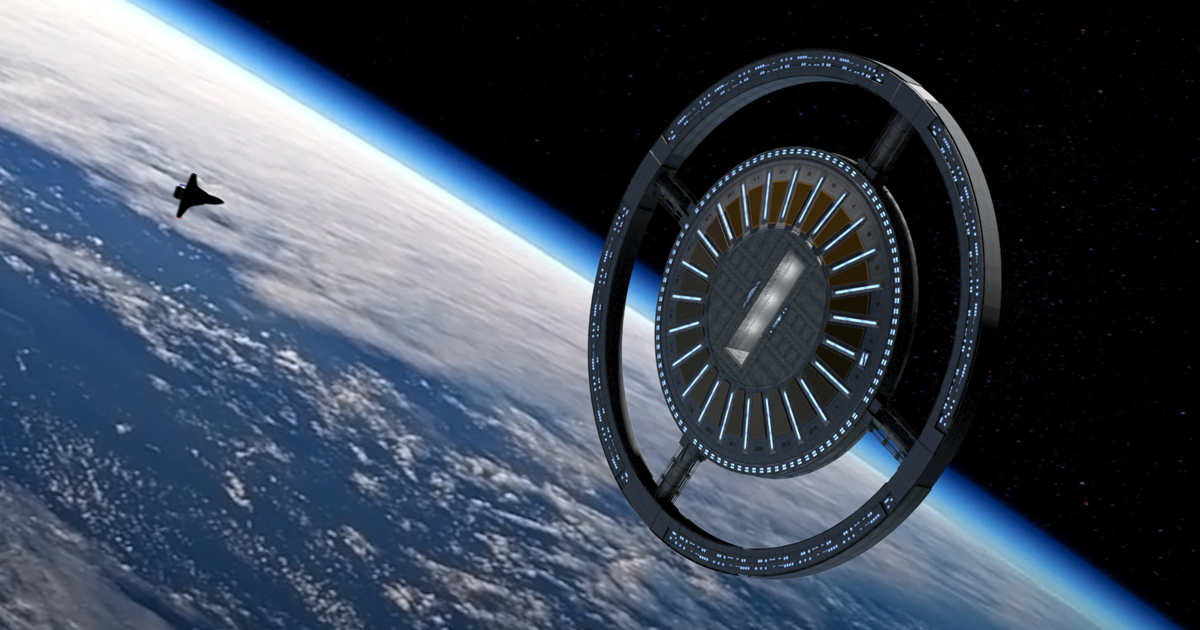 Startup Gateway Foundation announced its intention to create a space hotel by 2025. - Space, Space station, Startup, Longpost