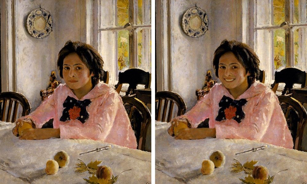 What would the paintings of Russian artists look like if their characters suddenly smiled? - Artist, Humor, Painting, Longpost