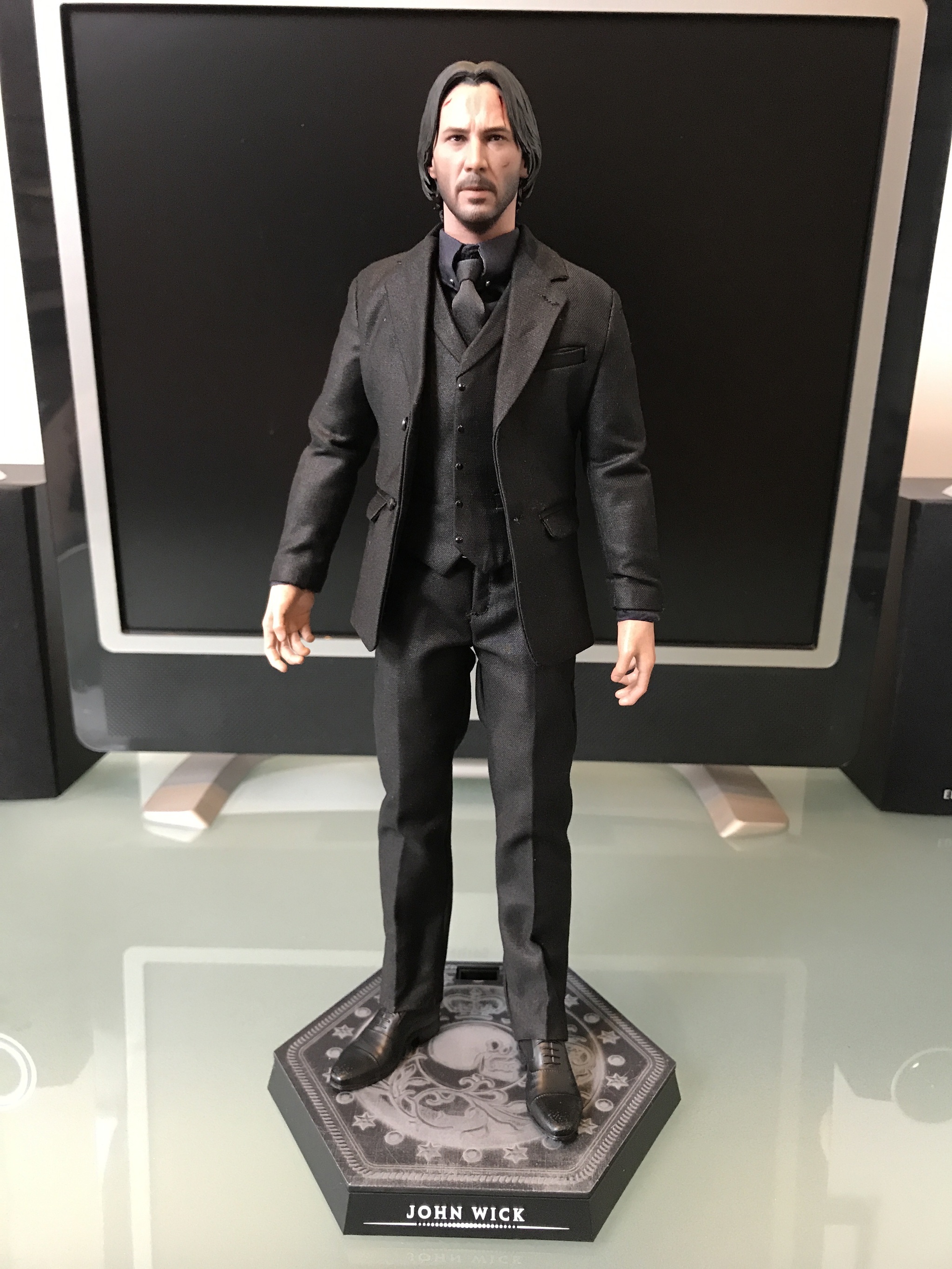 I know they love Keanu. - My, Figurine, Keanu Reeves, John Wick, Neo, Matrix, Hot Toys, Collection, Longpost, Figurines