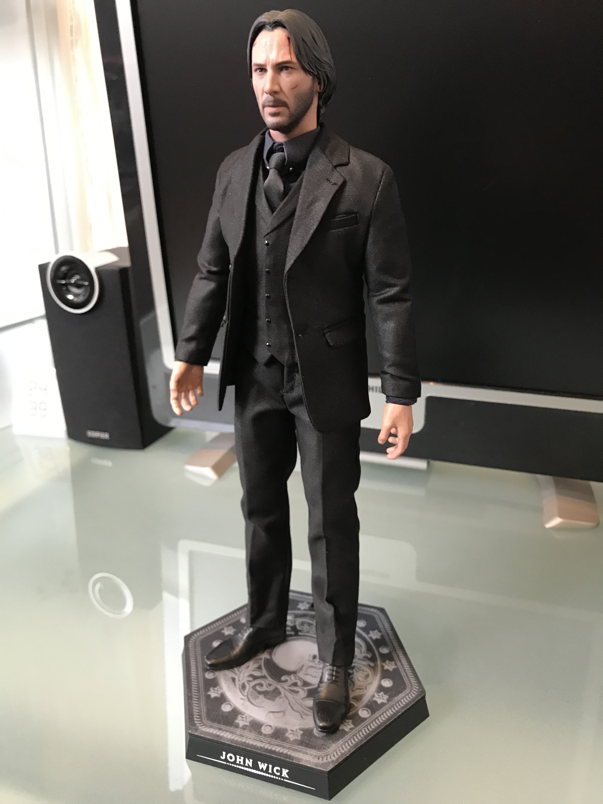 I know they love Keanu. - My, Figurine, Keanu Reeves, John Wick, Neo, Matrix, Hot Toys, Collection, Longpost, Figurines