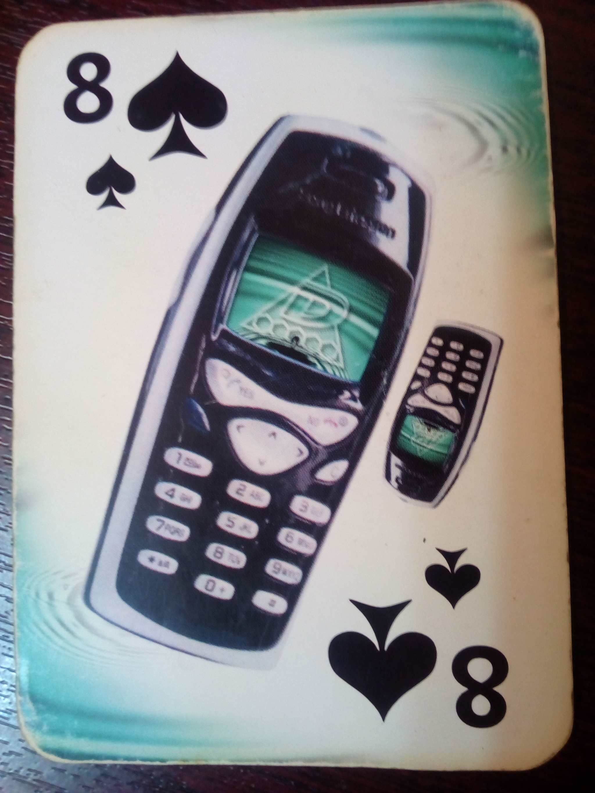 Cards without money and a trunk (but with mobile phones) Part 2 - My, Playing cards, Mobile phones, Retro, Longpost