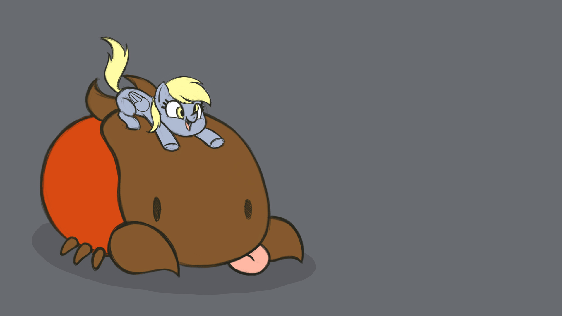 Manual infestor. - Derpy hooves, My little pony, Starcraft, Khuzang, CarbotAnimations, Crossover, Art, Zerg