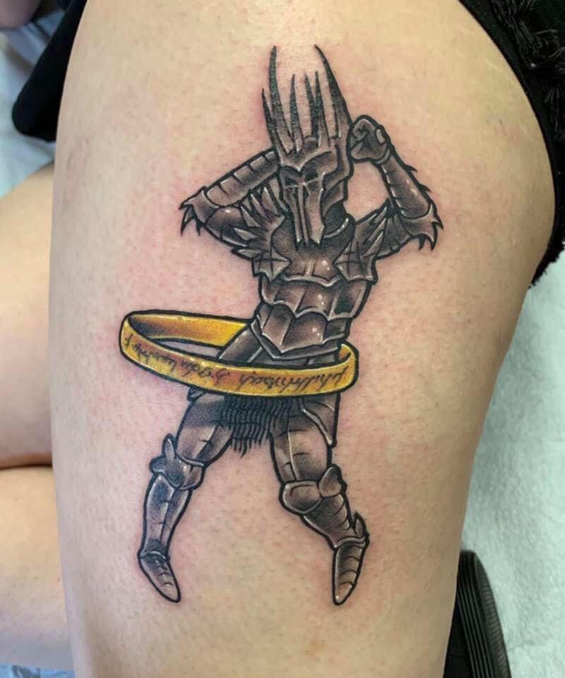 Hulahupnenko - Ring, Lord of the Rings, Tattoo, Hula Hup