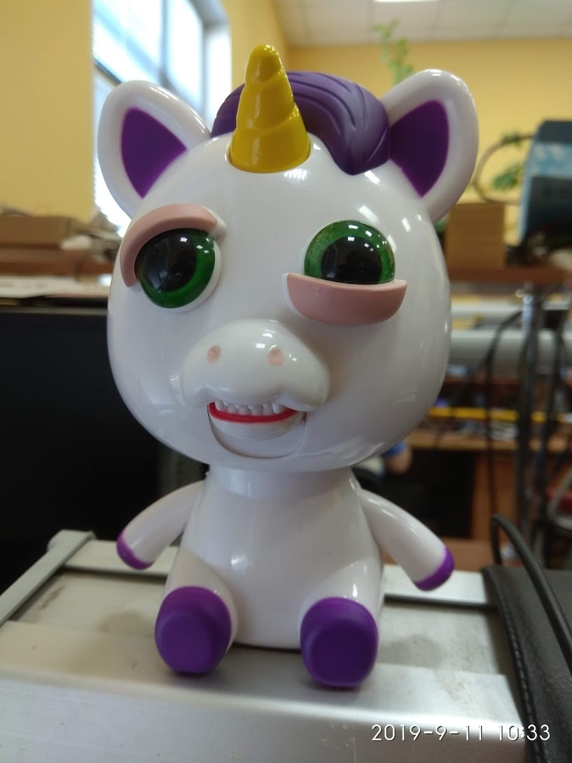 Unicorn - My, Toys, , Unicorn, Horns, Eyes, Bruise