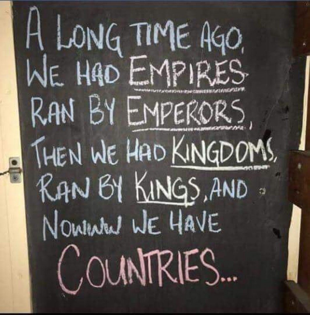 Thin - Wordplay, Country, Empire, King, Kingdom